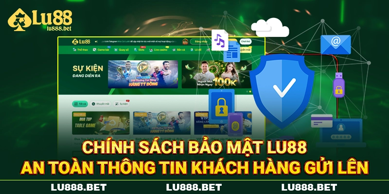 Chính sách bảo mật LU88 an toàn thông tin khách hàng gửi lên Chính sách bảo mật LU88 an toàn thông tin khách hàng gửi lên
