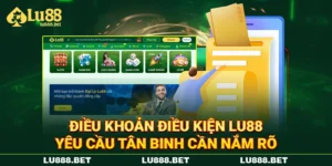 Điều Khoản Điều Kiện LU88 Yêu Cầu Tân Binh Cần Nắm Rõ