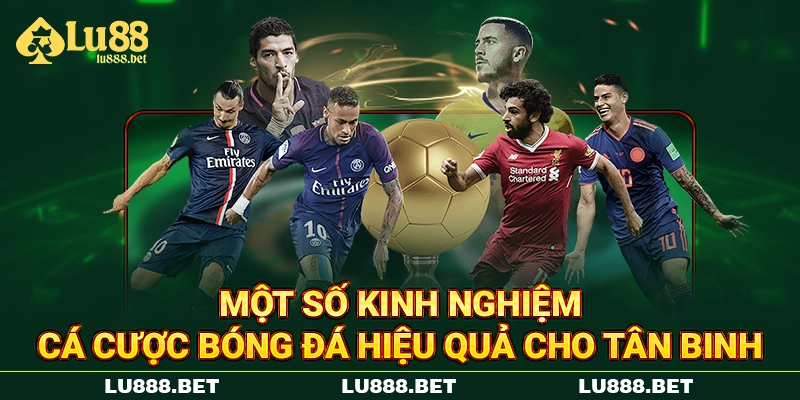Một số kinh nghiệm cá cược bóng đá hiệu quả cho tân binh Một số kinh nghiệm cá cược bóng đá hiệu quả cho tân binh